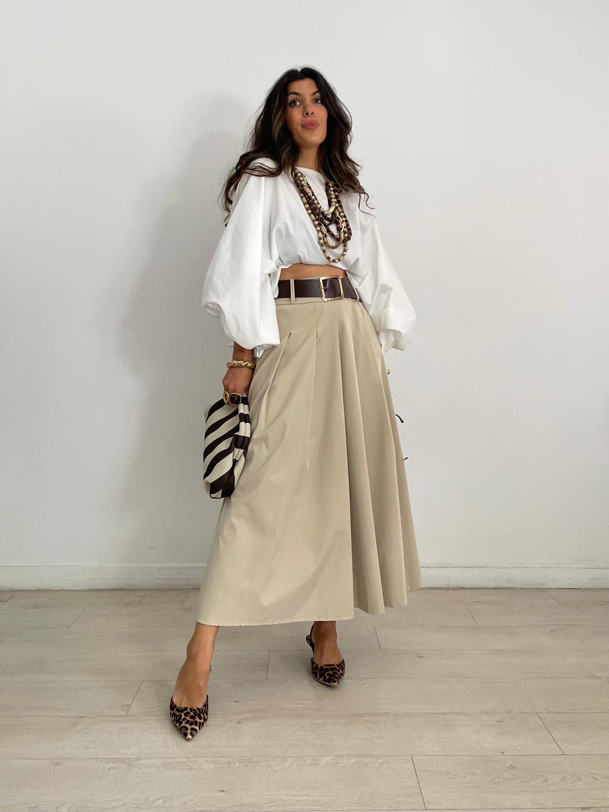 MAXI BLUSA CORTA VALERIA