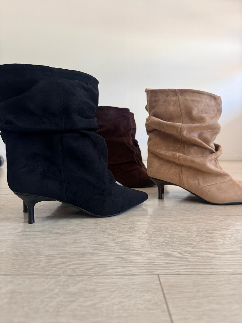 BOTIN ANTELINA FRUNCIDO