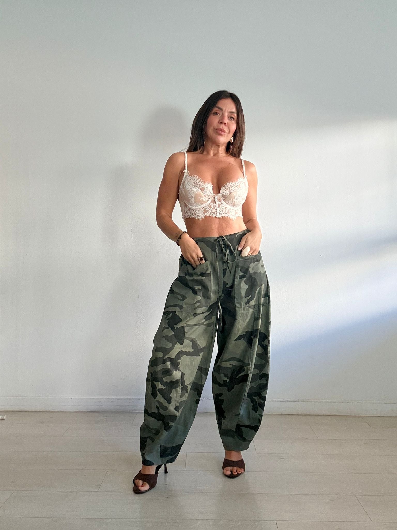 PANTALON BALLOON MILITAR